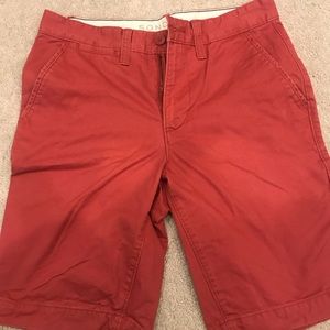 Great condition, flat front, shorts